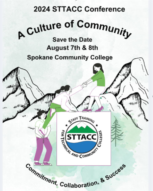 2024STTACC Conference A Culture of Community Save the Date and Register Now August 7th & 8th